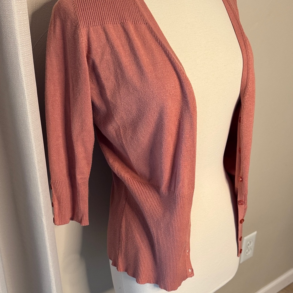 Maurices Women's Peach Cardigan Sweater